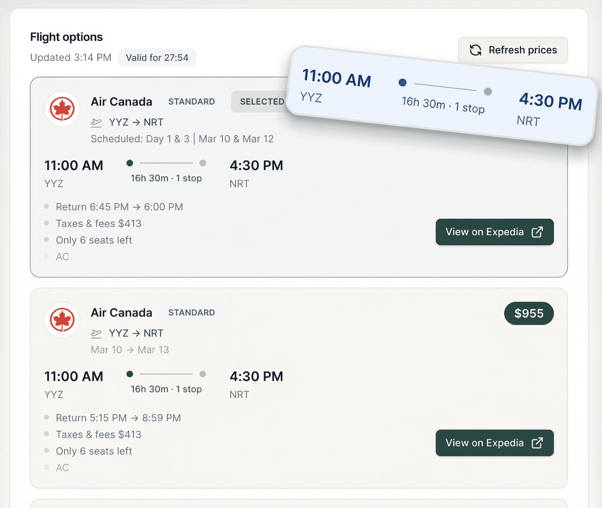 AI travel planning for shareable itineraries | Optifly